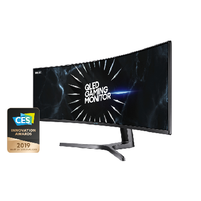Samsung 49" Moniteur Gaming incurvé Odyssey CRG90 (LC49RG90SSRXEN)
