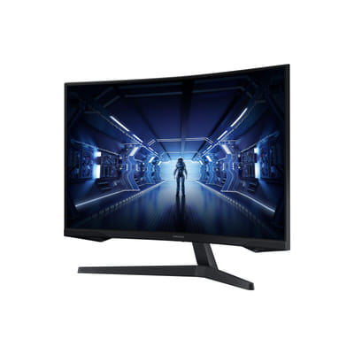 سامسونج أوديسي C27G55TQBU 27" LED عريض كواد HD 1 مللي ثانية أسود