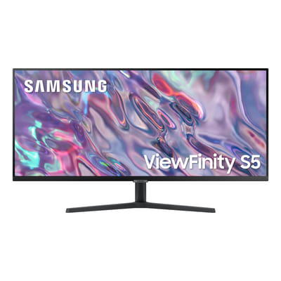 شاشة Samsung ViewFinity S5 S50GC 86.4 سم (34") 3440 x 1440 بكسل UltraWide Quad HD LED سوداء (LS34C500GAUXEN)