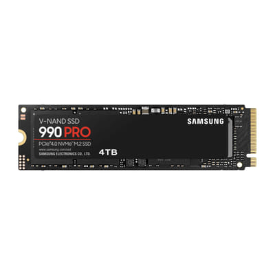 Samsung 990 PRO M.2 4TB PCI Express 4.0 V-NAND MLC NVMe