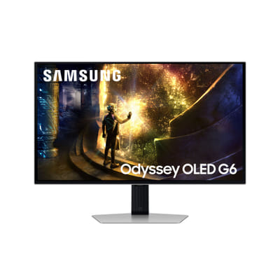 Samsung S27DG610SU شاشة كمبيوتر مسطحة 68.6 سم (27") 2560 x 1440 بكسل Quad HD OLED فضي
