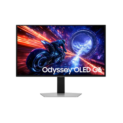 Samsung G60SF شاشة مسطحة للكمبيوتر 68.6 سم (27") 2560 x 1440 بكسل كواد HD OLED فضي