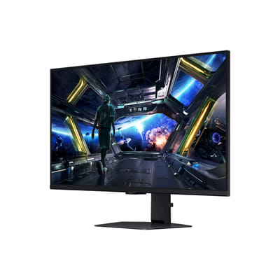 Samsung G70F شاشة مسطحة للكمبيوتر 68.6 سم (27") 3840 x 2160 بكسل 4K Ultra HD LCD أسود