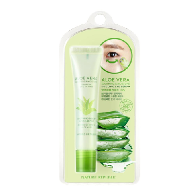 NATURE REPUBLIC- SOOTHING & MOISTURE ALOE VERA  COOLING EYE SERUM