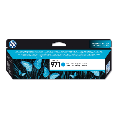 HP 971 cartouche d'encre cyan authentique (CN622AE)