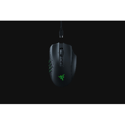 Razer Naga V2 Pro souris Droitier RF Wireless + Bluetooth + Optique 30000 DPI Razer Naga V2 Pro souris Droitier RF Wireless + Bluetooth + Optique 30000 DPI