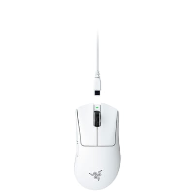 Razer DeathAdder V4 Pro فأرة ألعاب لليد اليمنى RF لاسلكية + USB Type-A بصرية 45000 DPI