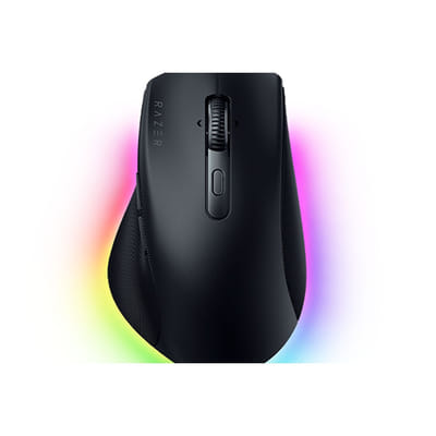 فأرة Razer Pro Click V2 للألعاب لليد اليمنى RF لاسلكية + بلوتوث + USB Type-C بصرية 30000 DPI