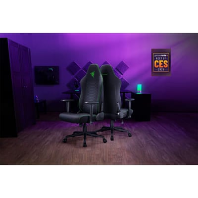 Razer Iskur V2 X Gaming chair PC Black, Green