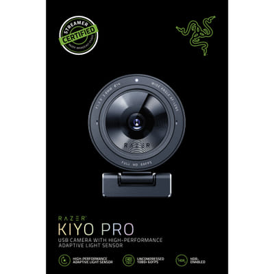 Razer Kiyo Pro webcam 2,1 MP USB Noir