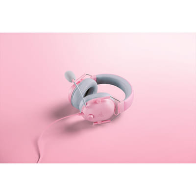 Razer Blackshark V2 X Wired Headset Gaming Pink