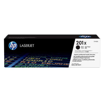 HP 201X خرطوشة تونر أصلية سوداء (CF400X)