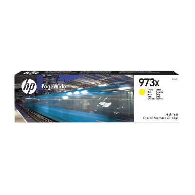 HP 973X cartouche PageWide Jaune grande capacité authentique (F6T83AE) HP 973X cartouche PageWide Jaune grande capacité authentique (F6T83AE)