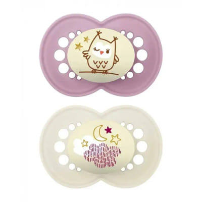 MAM Pacifiers NIGHT 6M+