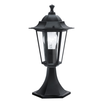 EGLO LATERNA 4 Piedestal extérieur/Lampadaire E27 Noir