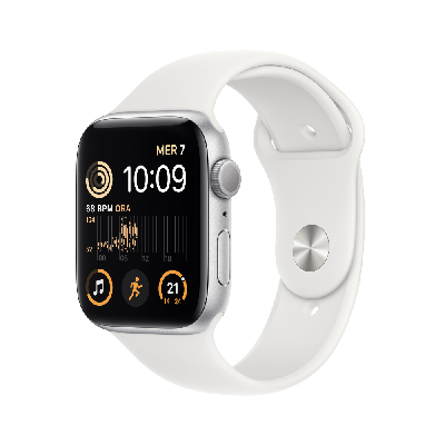 Apple Watch SE OLED 44 mm Numérique 368 x 448 pixels Écran tactile Argent Wifi GPS (satellite) Apple Watch SE OLED 44 mm Numérique 368 x 448 pixels Écran tactile Argent Wifi GPS (satellite)