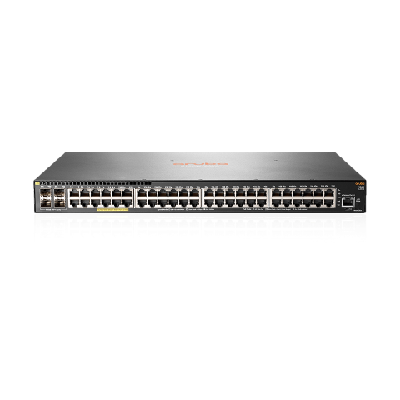 Aruba 2540 48G PoE+ 4SFP+ Géré L2 Gigabit Ethernet (10/100/1000) Connexion Ethernet, supportant l'alimentation via ce port (PoE) 1U Gris Aruba 2540 48G PoE+ 4SFP+ Géré L2 Gigabit Ethernet (10/100/1000) Connexion Ethernet, supportant l'alimentation via ce port (PoE) 1U Gris