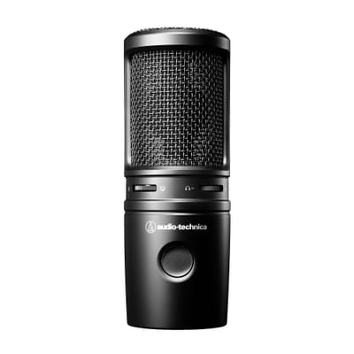 Audio-Technica AT2020USB-X Microphone Black PC Microphone