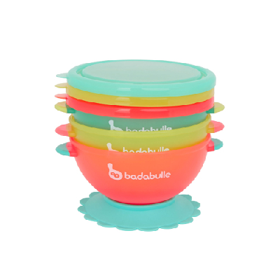 BabyMoov B005104 pot pour bébé alimentaire Rose, Turquoise, Jaune