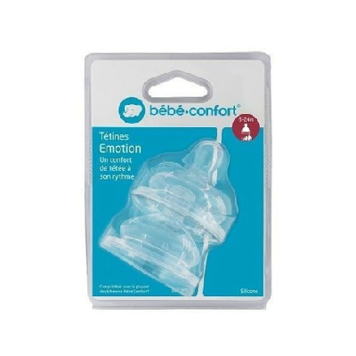 BEBE CONFORT 2 TETINES EMOTION 6-24M 3 VITESSES