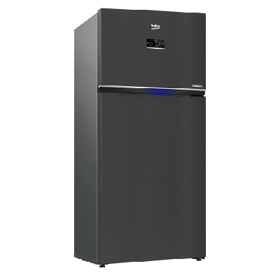BEKO – Réfrigérateur Double door 83cm, NF, 700lt,  Dark Inox  A++