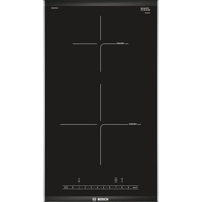 Bosch PIB375FB1E Cooktop Black, Stainless Steel Built-in Cooktop with Induction Zone 2 zone(s)