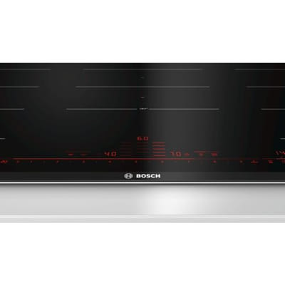 Bosch Serie 8 PXX975DC1E plaque Noir, Acier inoxydable Intégré Plaque avec zone à induction 5 zone(s)