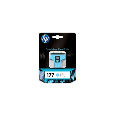 C8774HE HP 177 خرطوشة حبر سيان فاتح