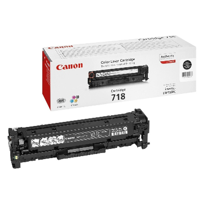 Canon 718 Noir - Toner Canon d'origine (2662B002AA) Canon 718 Noir - Toner Canon d'origine (2662B002AA)