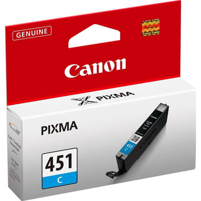 Canon CLI-451C Cyan - Original Canon Ink Cartridge (6524B001AA)