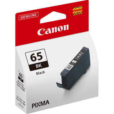 Canon CLI-65BK Noir - Cartouche D'encre Canon D'origine (4215C001AA)