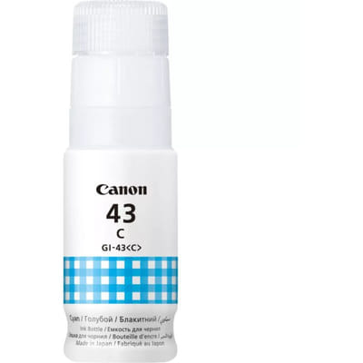 Canon GI-43C Cyan - Original Canon Ink Bottle (4672C001AA)