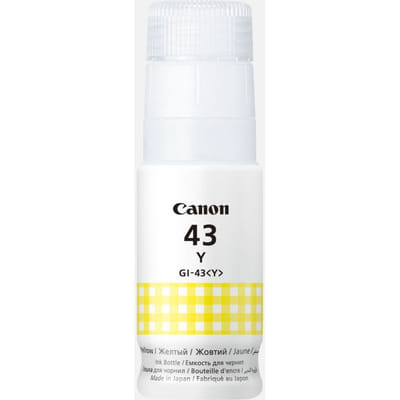 Canon GI-43Y Yellow - Original Canon Ink Bottle (4689C001AA)
