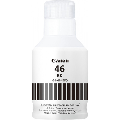 Canon GI-46PGBK Noir - Bouteille d'encre Canon d'origine (4411C001AA) Canon GI-46PGBK Noir - Bouteille d'encre Canon d'origine (4411C001AA)