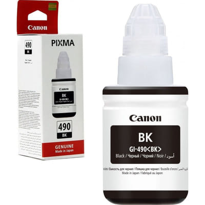 كانون GI-490 BK أسود - زجاجة حبر كانون الأصلية (0663C001AB)