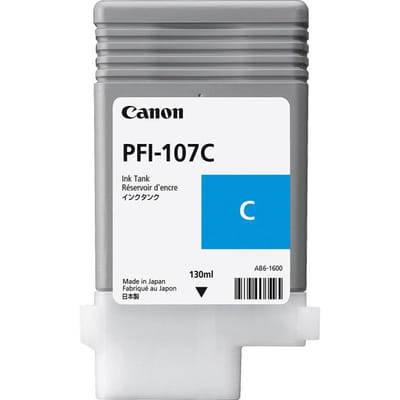 canon PFI-107 C حبر سماوي 130 مل