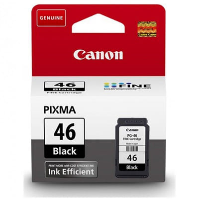 Canon PG-46 Black - Original Canon Ink Cartridge (9059B001AA)