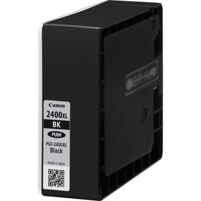 Canon PGI-2400XL BK Noir - Cartouche d'encre grande capacité Canon d'origine (9257B001AA)