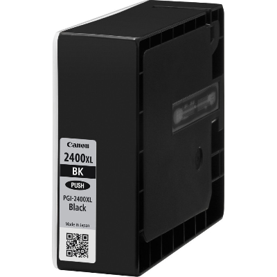 Canon PGI-2400XL BK Noir - Cartouche d'encre grande capacité Canon d'origine (9257B001AA)