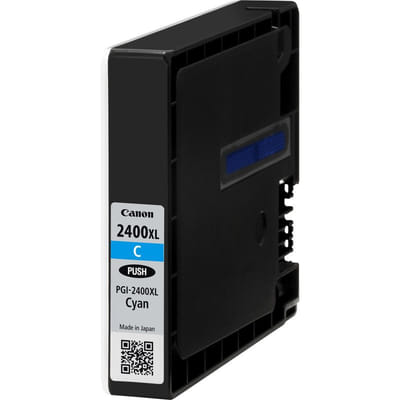 خراطيش حبر كانون الأصلية عالية السعة PGI-2400XL C سيان (9274B001AA)