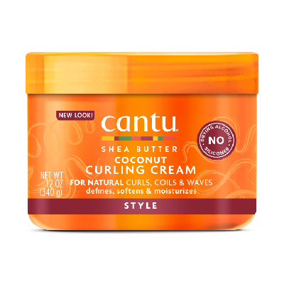CANTU - Natural Hair - Coconut Curling Cream (Crème coiffante) / 340G CANTU - Natural Hair - Coconut Curling Cream (Crème coiffante) / 340G