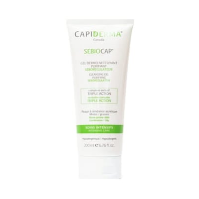 CAPIDERMA Sebiocap Gel Dermo-Nettoyant 200ml
