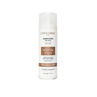 CAPIDERMA Keratin Strengthening Clarifying Shampoo 200ml