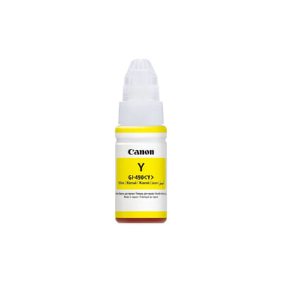 Ink Cartridge Canon GI-490 Y Yellow Bottle - 7000 Pages