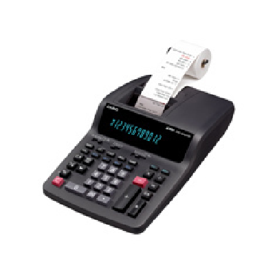 Casio DR-120TM calculatrice Bureau Calculatrice imprimante Noir Casio DR-120TM calculatrice Bureau Calculatrice imprimante Noir