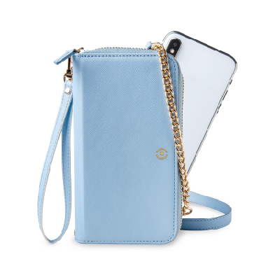 Celly VENERELB coque de protection pour téléphones portables 16,5 cm (6.5") Étui avec portefeuille Bleu