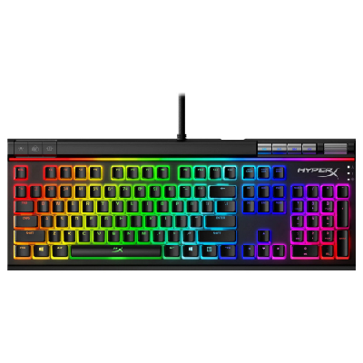 Clavier de jeu mécanique HyperX Alloy Elite 2 Rouge HX - Français (AZERTY) (4P5N3AA) Clavier de jeu mécanique HyperX Alloy Elite 2 Rouge HX - Français (AZERTY) (4P5N3AA)