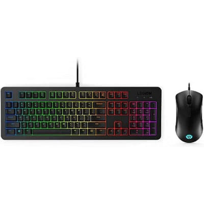 لوحة مفاتيح وفأرة ألعاب سلكية لينوفو ليجن KM300 RGB (GX30Z21572)