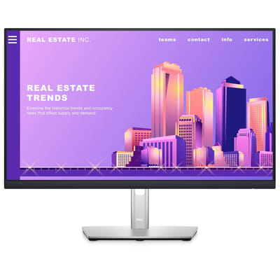 DELL Monitor 23.8" Full HD 60 Hz HDMI VGA DisplayPort (P2422H-3Y)