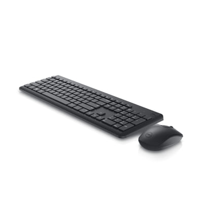DELL KM3322W لوحة مفاتيح ماوس متضمن RF لاسلكي QWERTY أسود